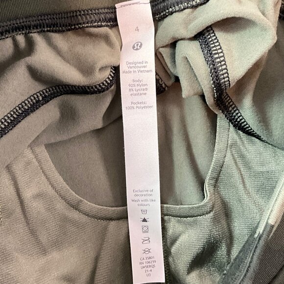 Lululemon Ready to Rulu High Rise Jogger Pants Womens 4 Green Heritage Camo - Picture 5 of 9